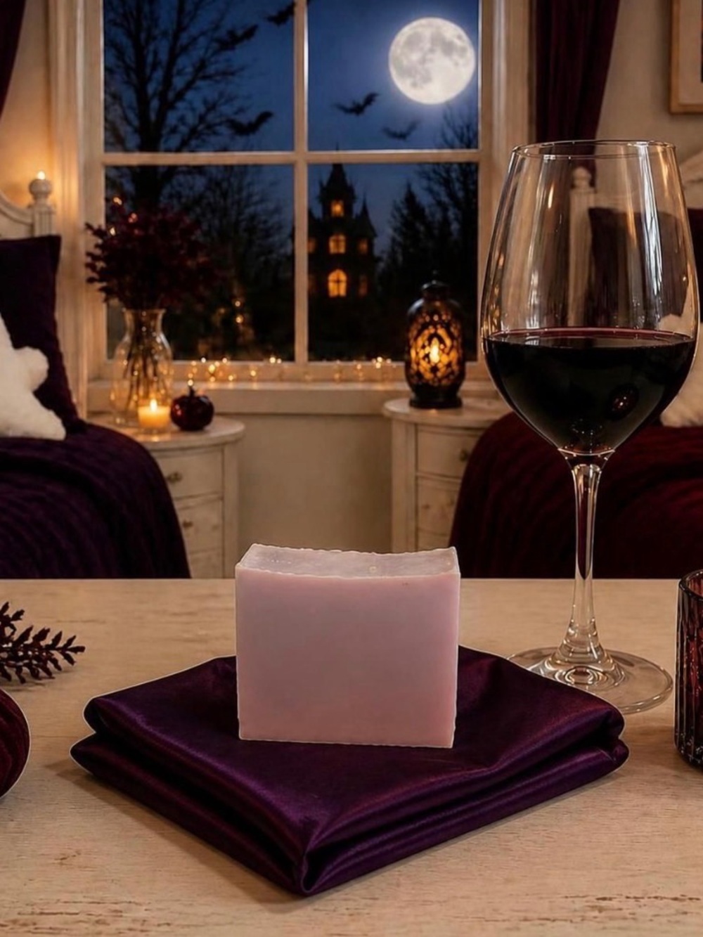 Dark Wildberry Mead Donkey Milk Soap Orchid & Vine